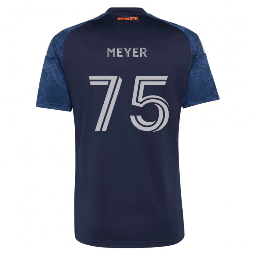 Danxen Hombre Camiseta Will Meyer #75 Azul Profundo Blanco 2ª Equipación 2026/27 La Camisa