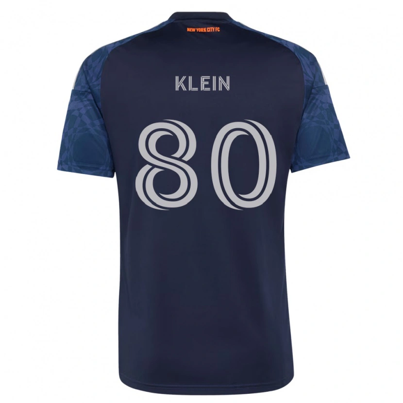 Danxen Hombre Camiseta Brennan Klein #80 Azul Profundo Blanco 2ª Equipación 2026/27 La Camisa
