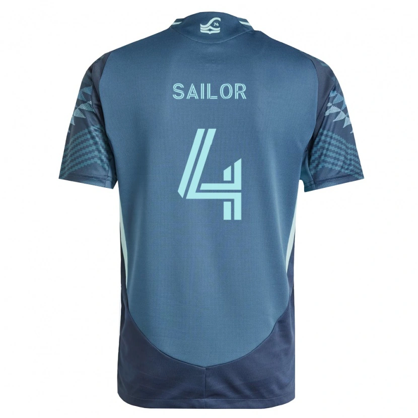 Danxen Hombre Camiseta Ryan Sailor #4 Azul Marino Verde 2ª Equipación 2026/27 La Camisa