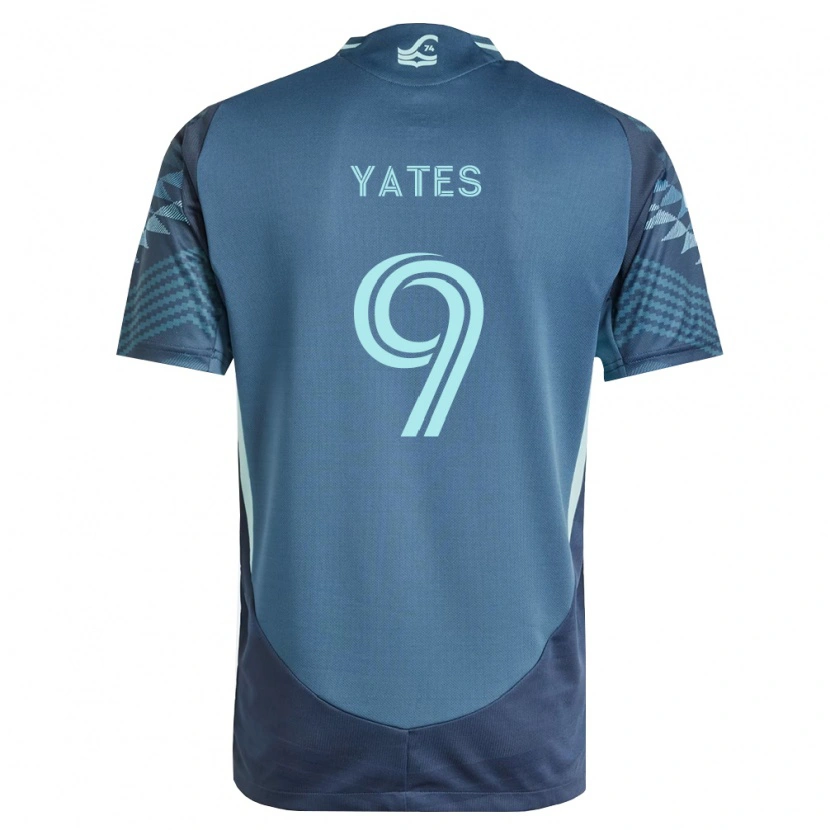 Danxen Hombre Camiseta Summer Yates #9 Azul Marino Verde 2ª Equipación 2026/27 La Camisa