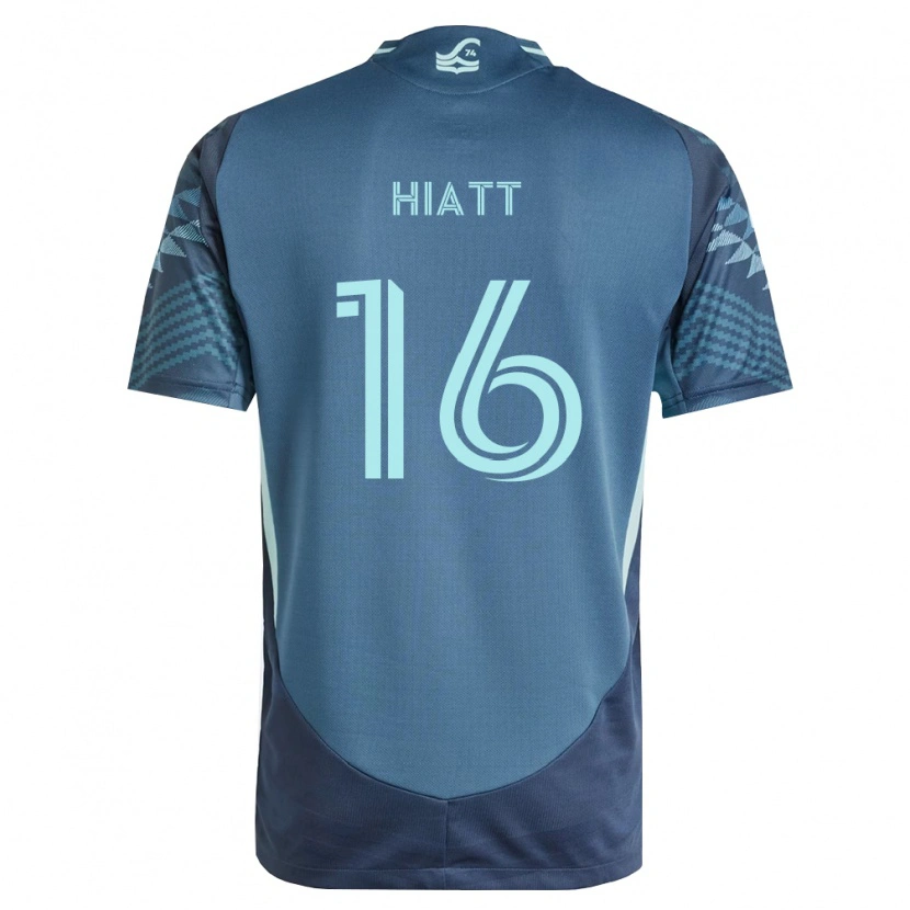 Danxen Hombre Camiseta Samantha Hiatt #16 Azul Marino Verde 2ª Equipación 2026/27 La Camisa