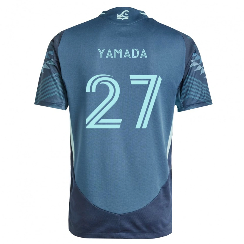 Danxen Hombre Camiseta Hikari Yamada #27 Azul Marino Verde 2ª Equipación 2026/27 La Camisa