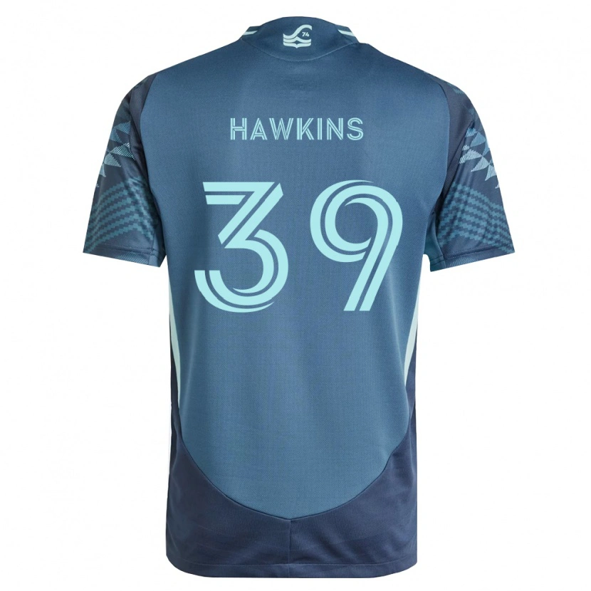 Danxen Hombre Camiseta Stuart Hawkins #39 Azul Marino Verde 2ª Equipación 2026/27 La Camisa