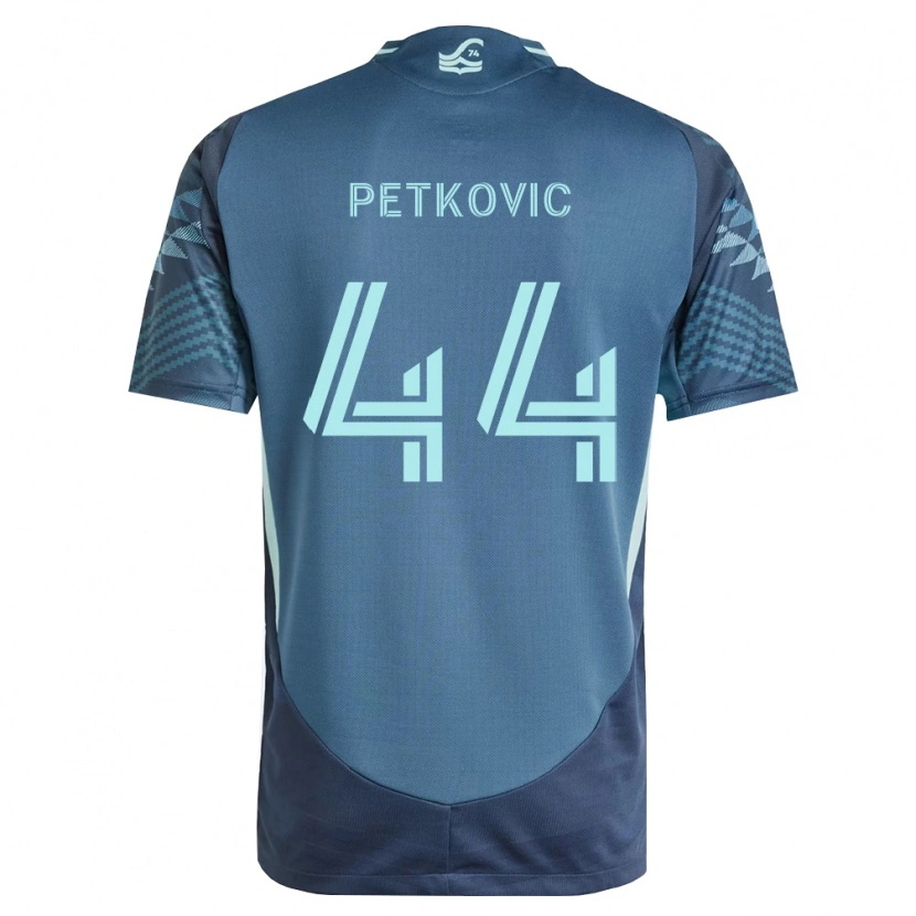 Danxen Hombre Camiseta Nikola Petković #44 Azul Marino Verde 2ª Equipación 2026/27 La Camisa