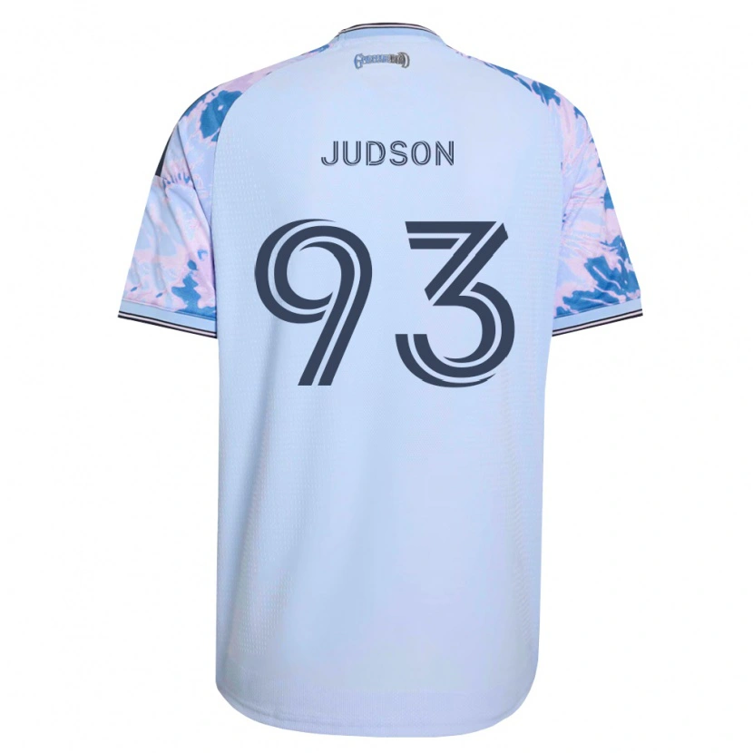 Danxen Hombre Camiseta Judson #93 Azul Real Blanco Negro 2ª Equipación 2026/27 La Camisa