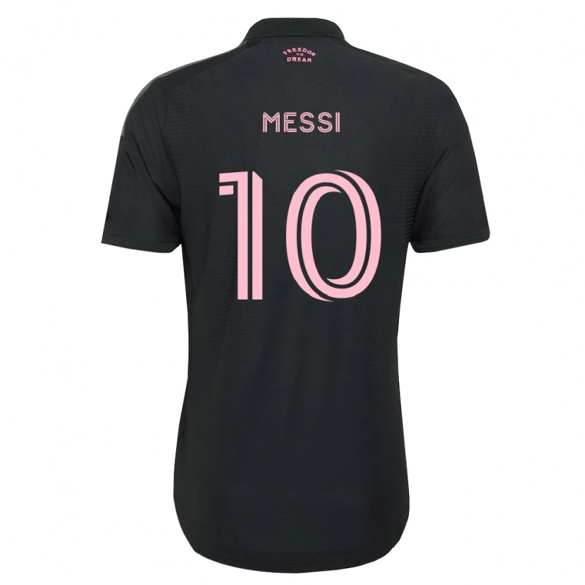 Danxen Hombre Camiseta Lionel Messi #10 Rosa Negro Blanco 2ª Equipación 2026/27 La Camisa
