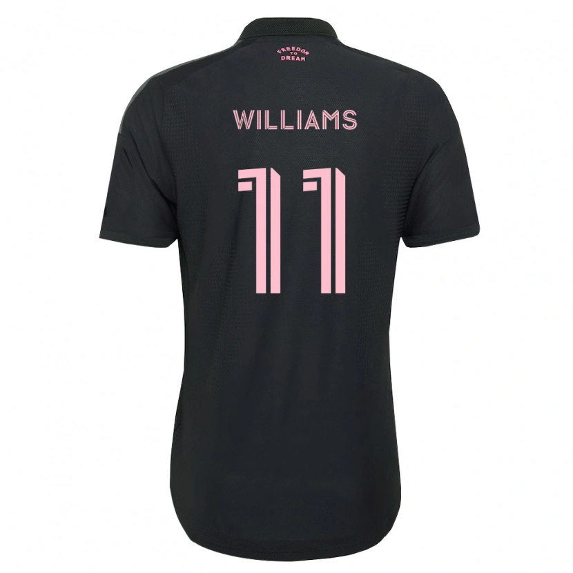 Danxen Hombre Camiseta Chaz Williams #11 Rosa Negro Blanco 2ª Equipación 2026/27 La Camisa