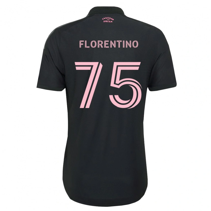 Danxen Hombre Camiseta Gabriel Florentino #75 Rosa Negro Blanco 2ª Equipación 2026/27 La Camisa