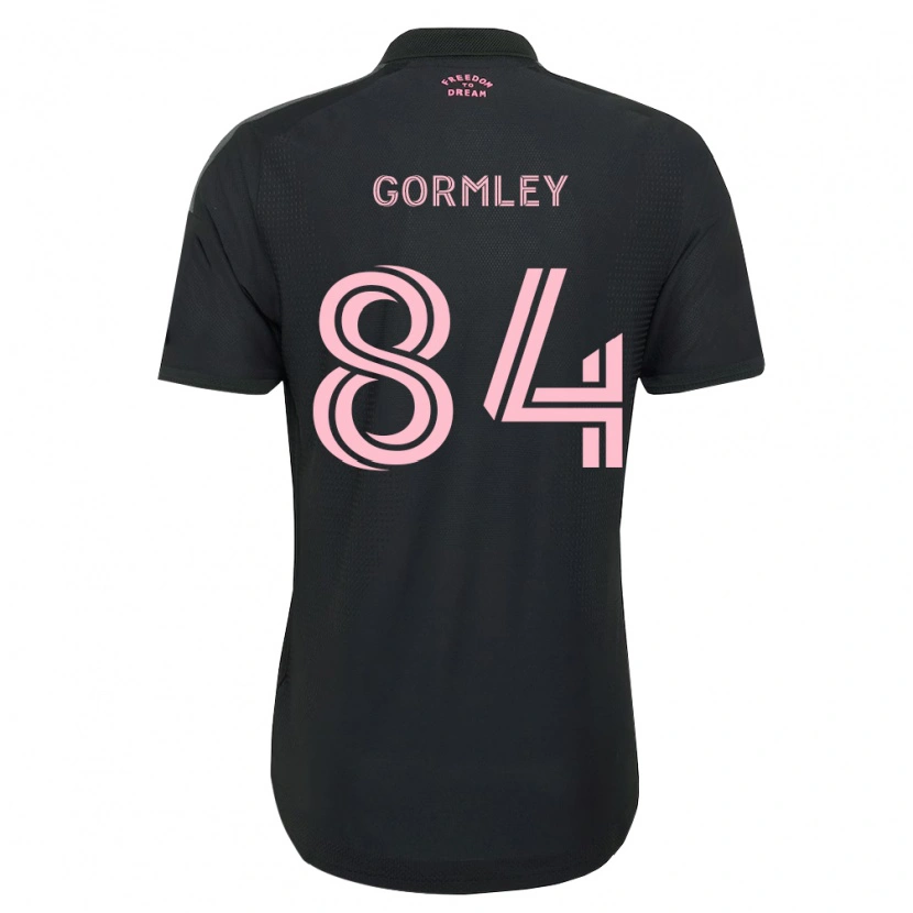Danxen Hombre Camiseta Sean Gormley #84 Rosa Negro Blanco 2ª Equipación 2026/27 La Camisa