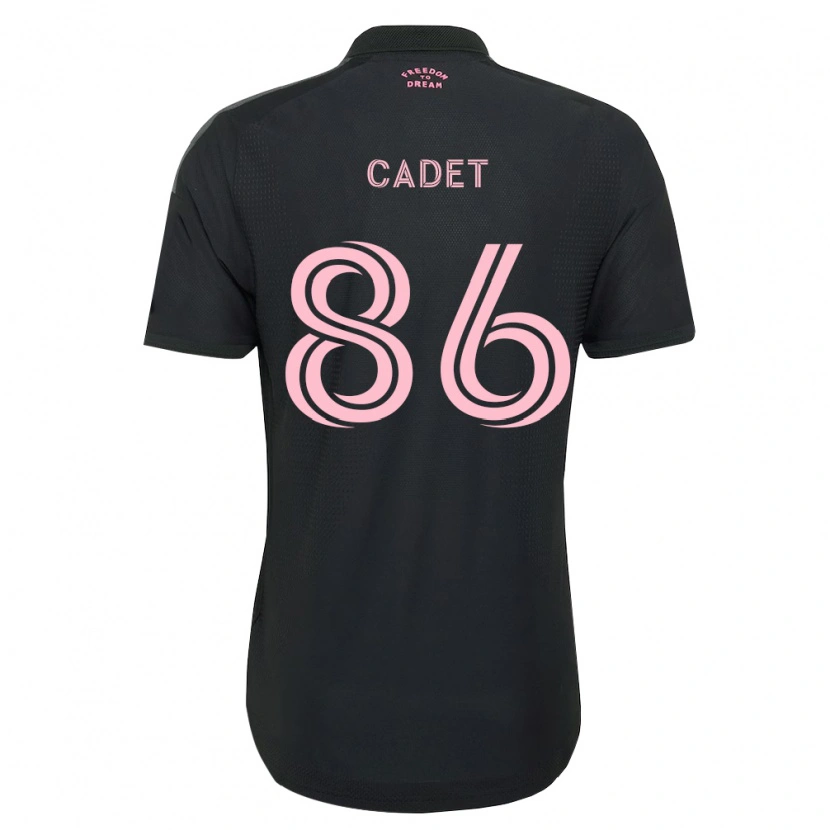 Danxen Hombre Camiseta Zidane Cadet #86 Rosa Negro Blanco 2ª Equipación 2026/27 La Camisa