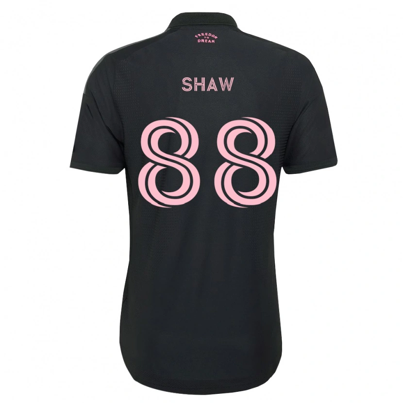 Danxen Hombre Camiseta Alexander Shaw #88 Rosa Negro Blanco 2ª Equipación 2026/27 La Camisa