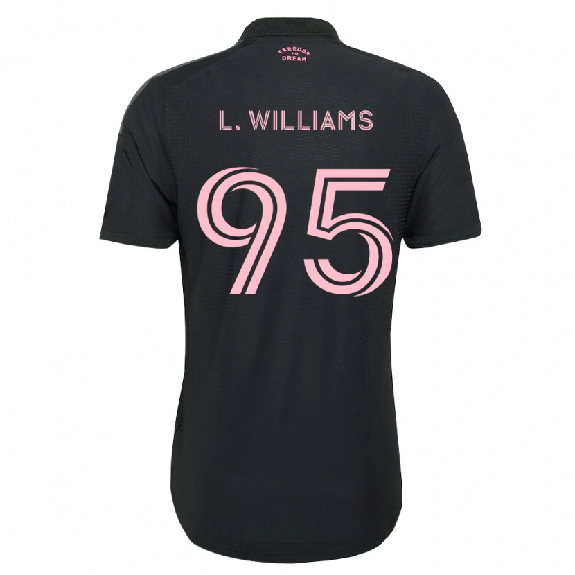 Danxen Hombre Camiseta Levi Williams #95 Rosa Negro Blanco 2ª Equipación 2026/27 La Camisa