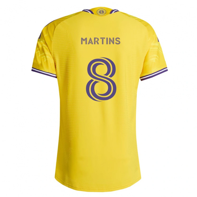 Danxen Hombre Camiseta Felipe Martins #8 Amarillo Morado 2ª Equipación 2026/27 La Camisa