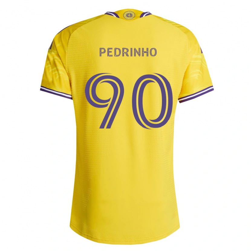 Danxen Hombre Camiseta Pedro Leão #90 Amarillo Morado 2ª Equipación 2026/27 La Camisa