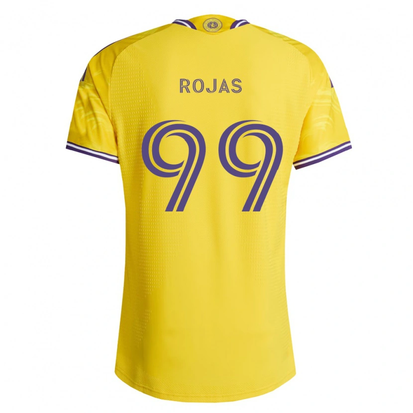 Danxen Hombre Camiseta Juan Rojas #99 Amarillo Morado 2ª Equipación 2026/27 La Camisa