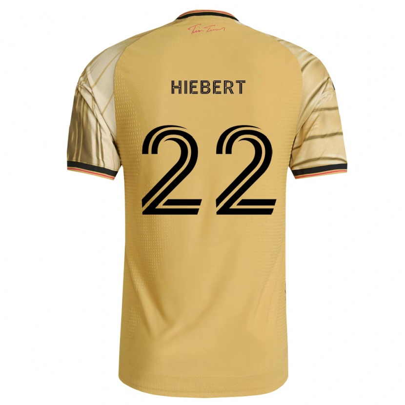 Danxen Hombre Camiseta Kyle Hiebert #22 Marrón Amarillo Negro 2ª Equipación 2026/27 La Camisa
