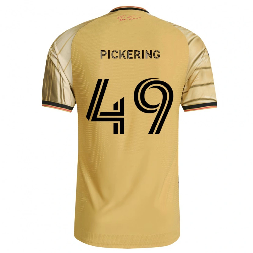 Danxen Hombre Camiseta Nighte Pickering #49 Marrón Amarillo Negro 2ª Equipación 2026/27 La Camisa