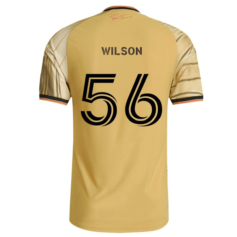 Danxen Hombre Camiseta Blake Wilson #56 Marrón Amarillo Negro 2ª Equipación 2026/27 La Camisa