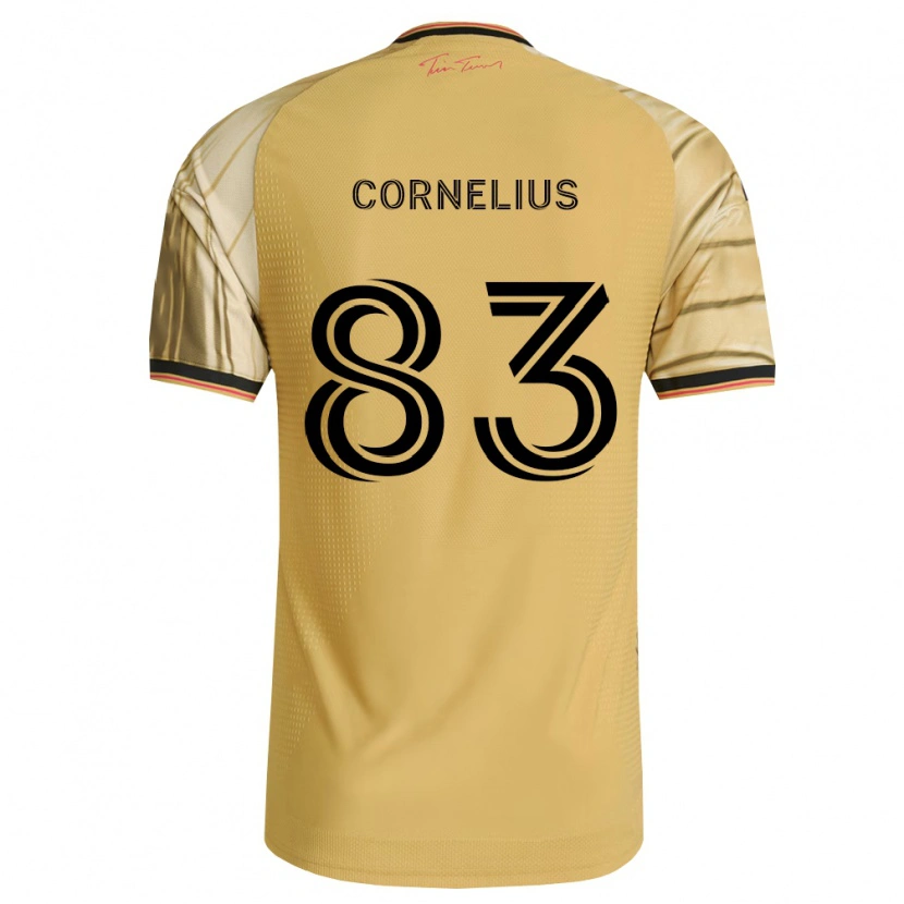 Danxen Hombre Camiseta Lorenzo Cornelius #83 Marrón Amarillo Negro 2ª Equipación 2026/27 La Camisa