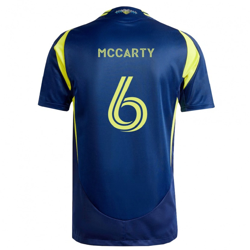 Danxen Hombre Camiseta Dax Mccarty #6 Amarillo Azul Marino 2ª Equipación 2026/27 La Camisa