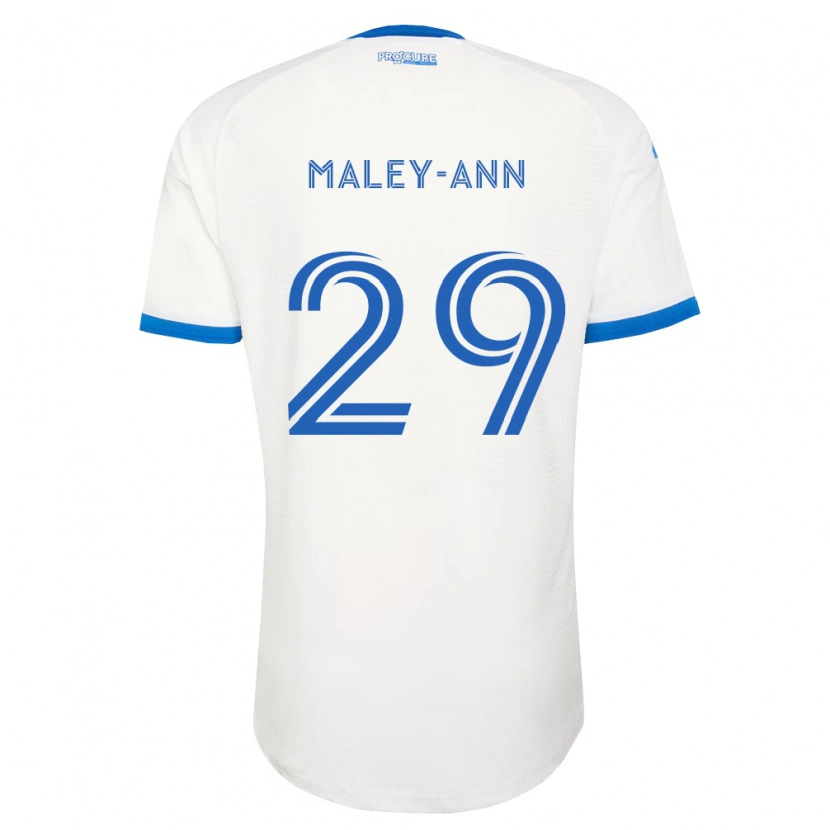 Danxen Hombre Camiseta Caron Maley-Ann #29 Azul Cielo Blanco 2ª Equipación 2026/27 La Camisa