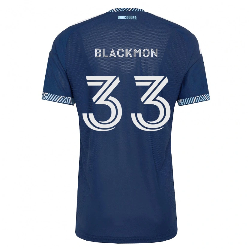 Danxen Hombre Camiseta Tristan Blackmon #33 Azul Profundo Blanco 2ª Equipación 2026/27 La Camisa