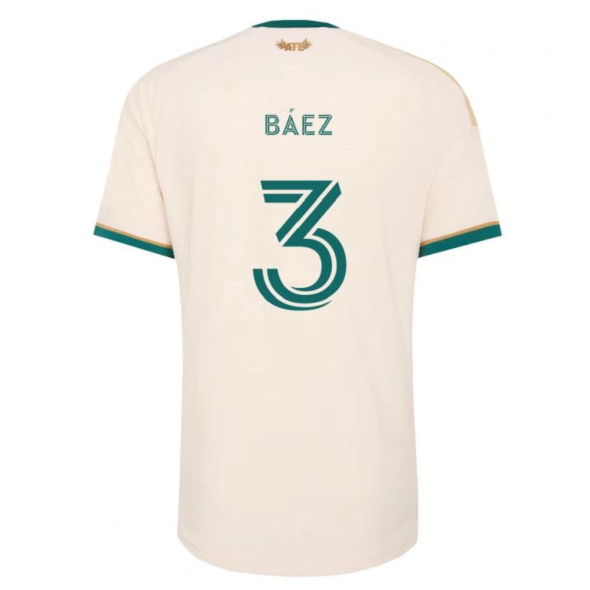 Danxen Hombre Camiseta Elías Báez #3 Verde Champán 2ª Equipación 2026/27 La Camisa