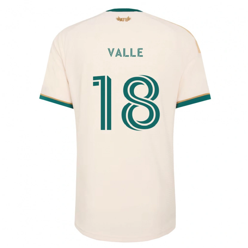 Danxen Hombre Camiseta Daniel Valle #18 Verde Champán 2ª Equipación 2026/27 La Camisa