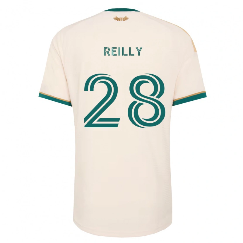 Danxen Hombre Camiseta Will Reilly #28 Verde Champán 2ª Equipación 2026/27 La Camisa