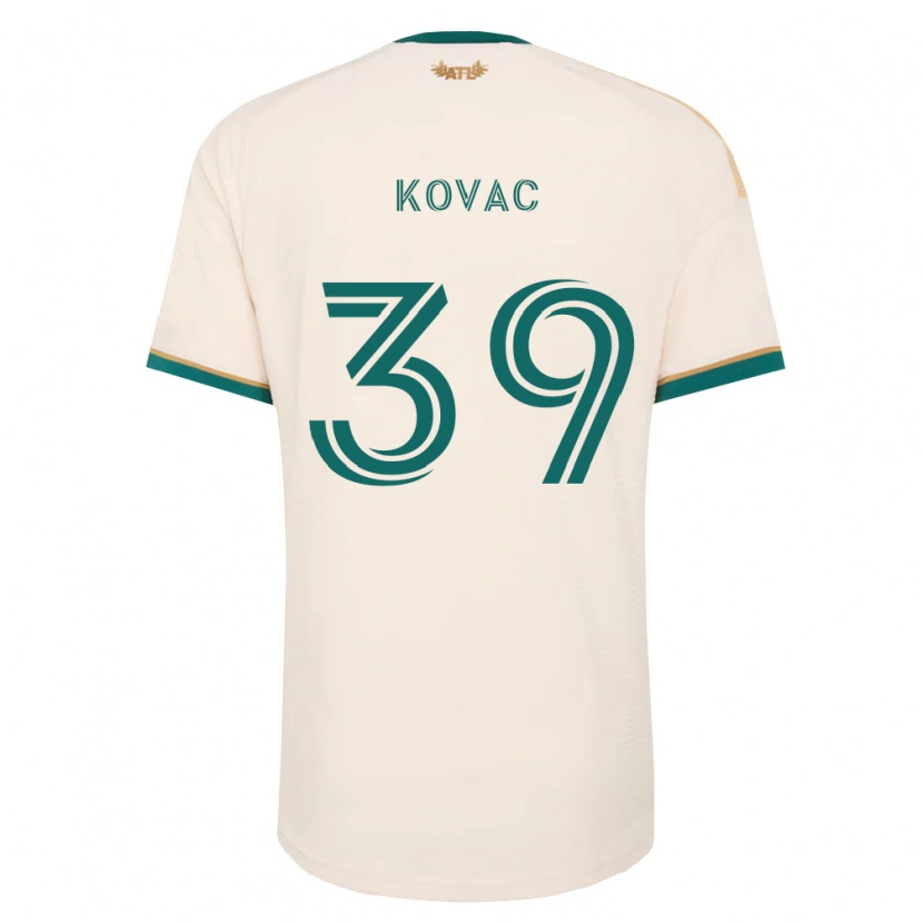 Danxen Hombre Camiseta Arif Kovac #39 Verde Champán 2ª Equipación 2026/27 La Camisa