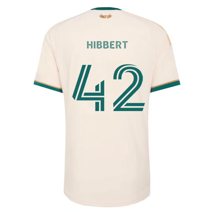 Danxen Hombre Camiseta Jayden Hibbert #42 Verde Champán 2ª Equipación 2026/27 La Camisa