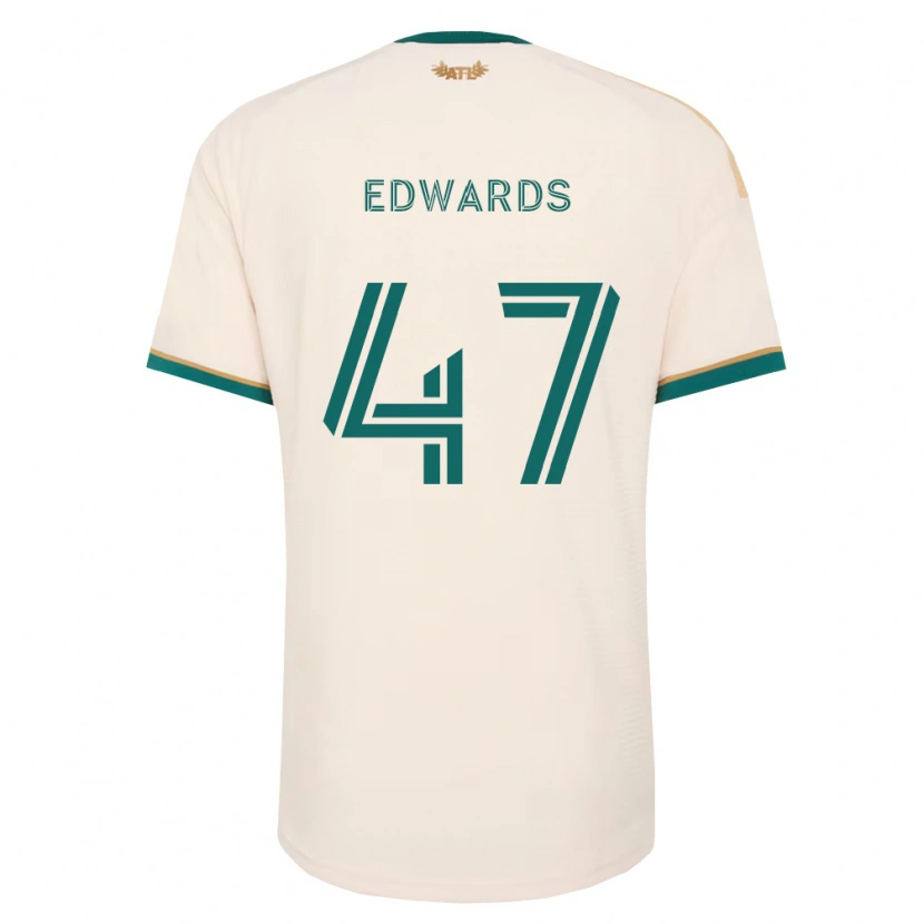 Danxen Hombre Camiseta Matthew Edwards #47 Verde Champán 2ª Equipación 2026/27 La Camisa