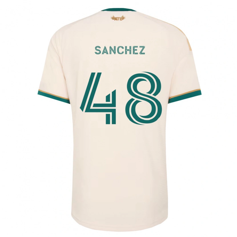 Danxen Hombre Camiseta Cooper Sanchez #48 Verde Champán 2ª Equipación 2026/27 La Camisa