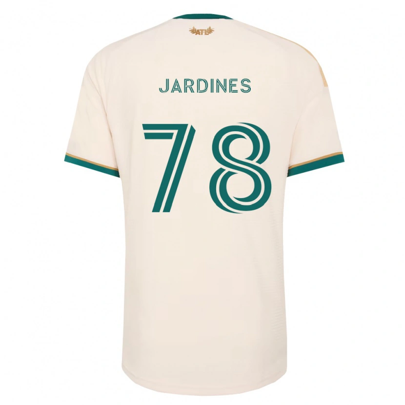 Danxen Hombre Camiseta Andrew Jardines #78 Verde Champán 2ª Equipación 2026/27 La Camisa