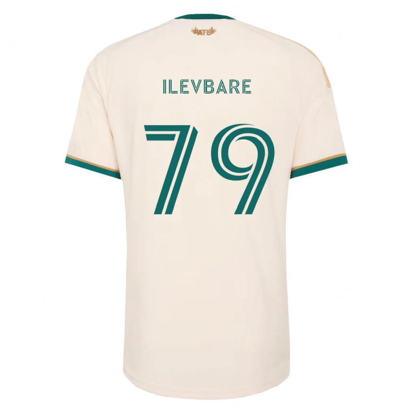 Danxen Hombre Camiseta David Ilevbare #79 Verde Champán 2ª Equipación 2026/27 La Camisa