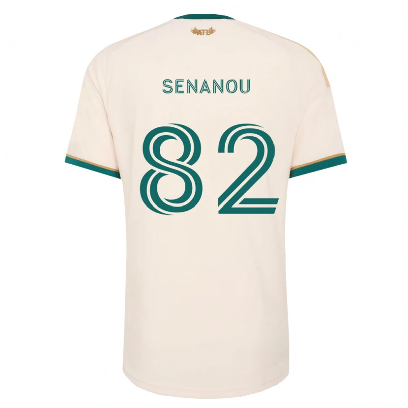 Danxen Hombre Camiseta Matthew Senanou #82 Verde Champán 2ª Equipación 2026/27 La Camisa