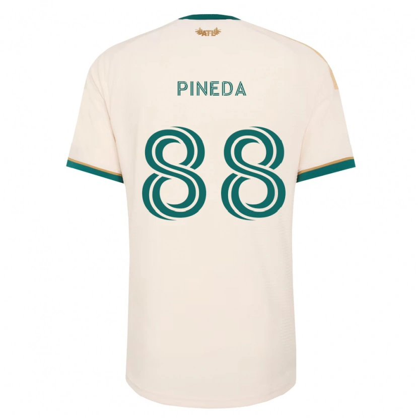 Danxen Hombre Camiseta Miguel Pineda #88 Verde Champán 2ª Equipación 2026/27 La Camisa