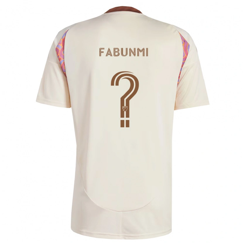 Danxen Hombre Camiseta Isaiah Fabunmi #0 Rosa Blanco Roto 2ª Equipación 2026/27 La Camisa