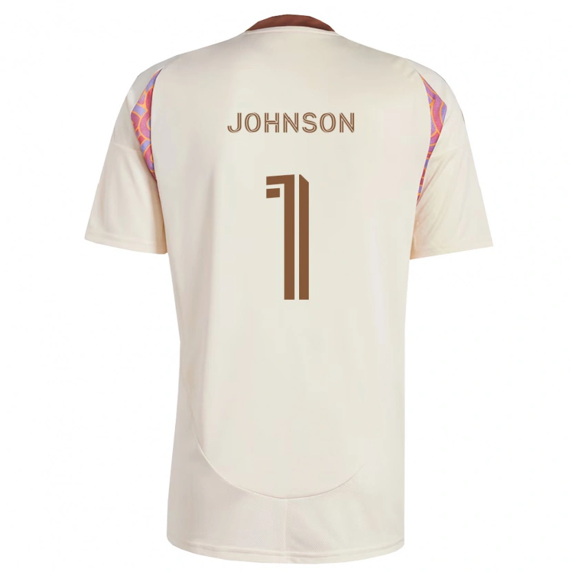 Danxen Hombre Camiseta Sean Johnson #1 Rosa Blanco Roto 2ª Equipación 2026/27 La Camisa
