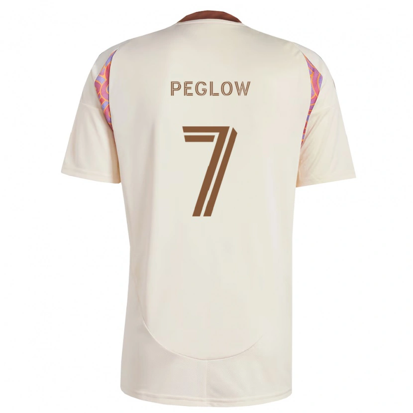 Danxen Hombre Camiseta João Gabriel Martins Peglow #7 Rosa Blanco Roto 2ª Equipación 2026/27 La Camisa