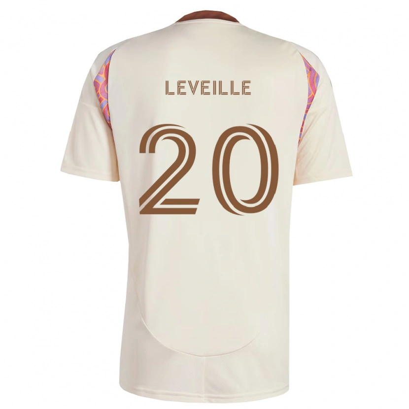 Danxen Hombre Camiseta Grant Leveille #20 Rosa Blanco Roto 2ª Equipación 2026/27 La Camisa