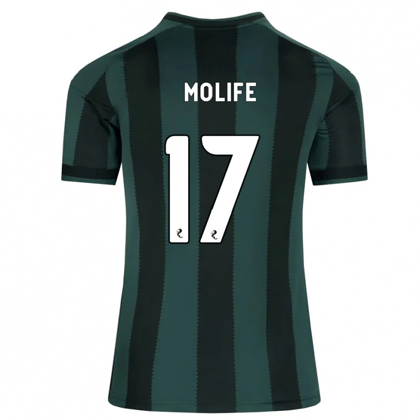 Danxen Hombre Camiseta Ezekiel Molife #17 Gris Pizarra Oscuro Negro 2ª Equipación 2026/27 La Camisa