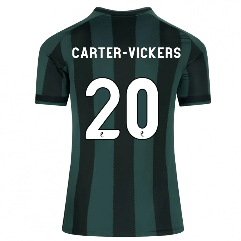 Danxen Hombre Camiseta Cameron Carter-Vickers #20 Gris Pizarra Oscuro Negro 2ª Equipación 2026/27 La Camisa