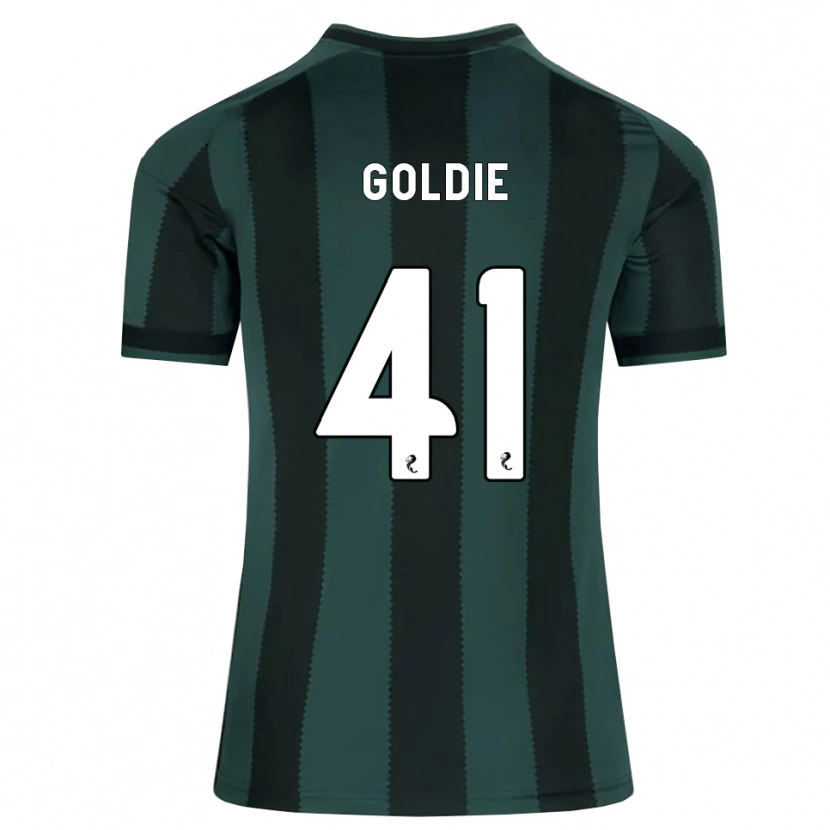 Danxen Hombre Camiseta Clare Goldie #41 Gris Pizarra Oscuro Negro 2ª Equipación 2026/27 La Camisa