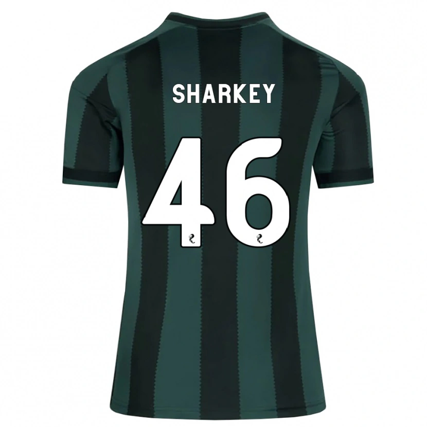Danxen Hombre Camiseta Amy Sharkey #46 Gris Pizarra Oscuro Negro 2ª Equipación 2026/27 La Camisa