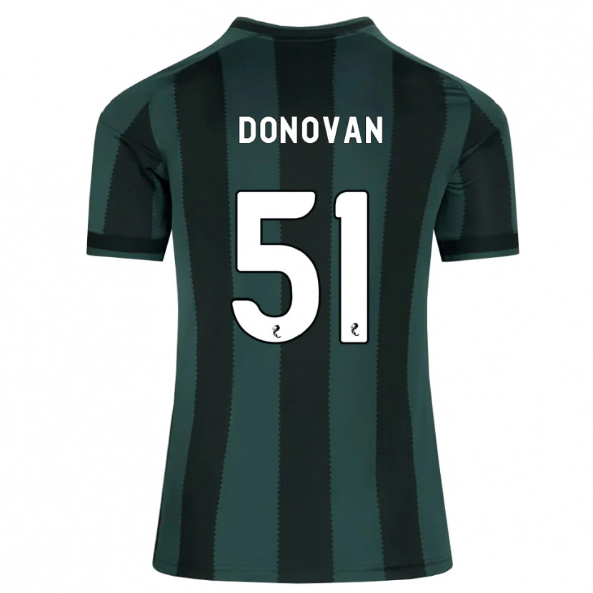 Danxen Hombre Camiseta Colby Donovan #51 Gris Pizarra Oscuro Negro 2ª Equipación 2026/27 La Camisa