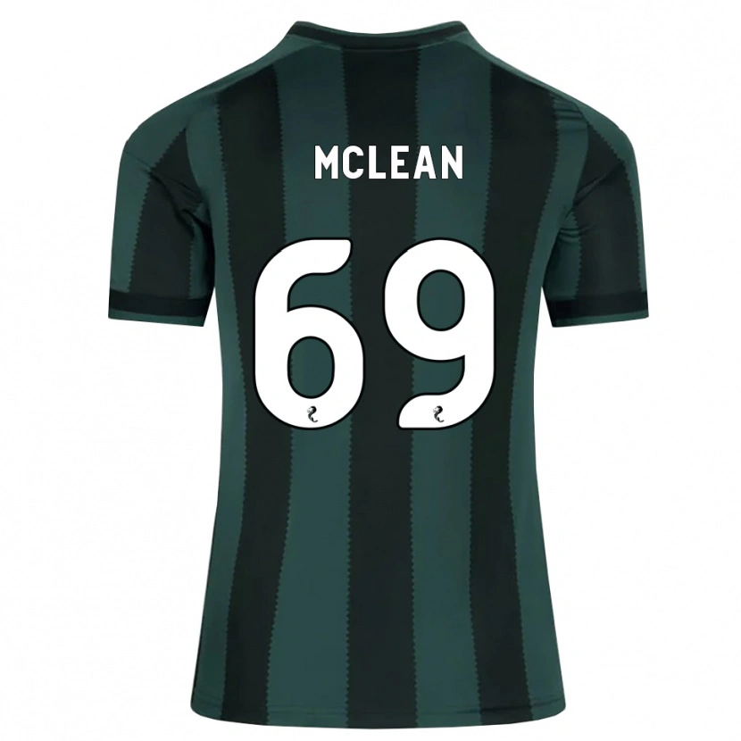 Danxen Hombre Camiseta Kai Mclean #69 Gris Pizarra Oscuro Negro 2ª Equipación 2026/27 La Camisa