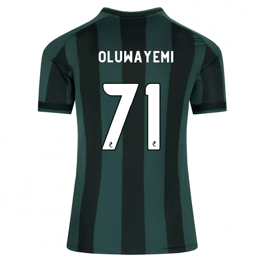 Danxen Hombre Camiseta Tobi Oluwayemi #71 Gris Pizarra Oscuro Negro 2ª Equipación 2026/27 La Camisa