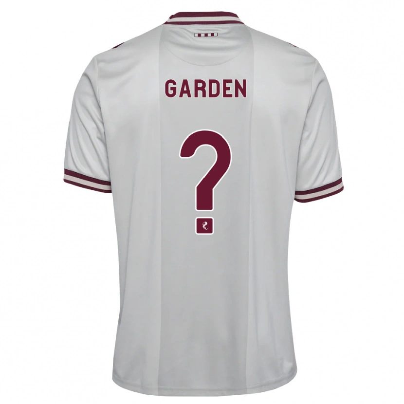 Danxen Hombre Camiseta Luka Garden #0 Blanco Borgoña 2ª Equipación 2026/27 La Camisa