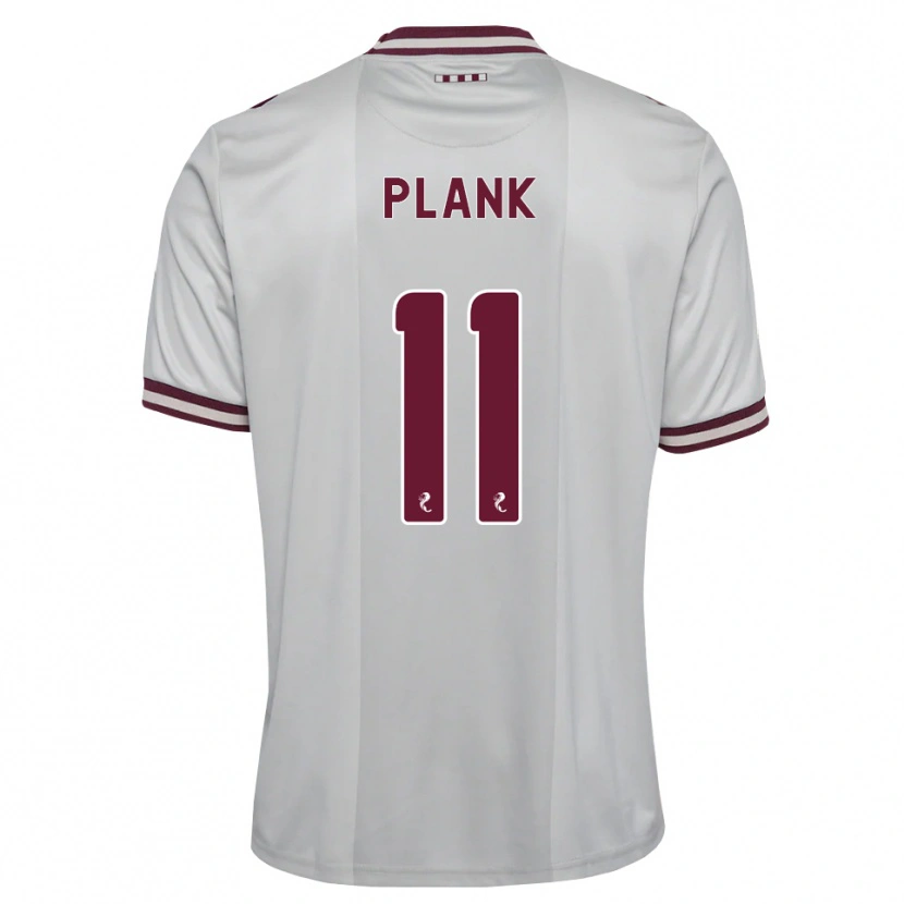 Danxen Hombre Camiseta Dom Plank #11 Blanco Borgoña 2ª Equipación 2026/27 La Camisa